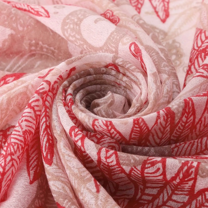 Hemisphere Leichter Schal Tuch Inke Nicki aus Kaschmir pink(Image 2)