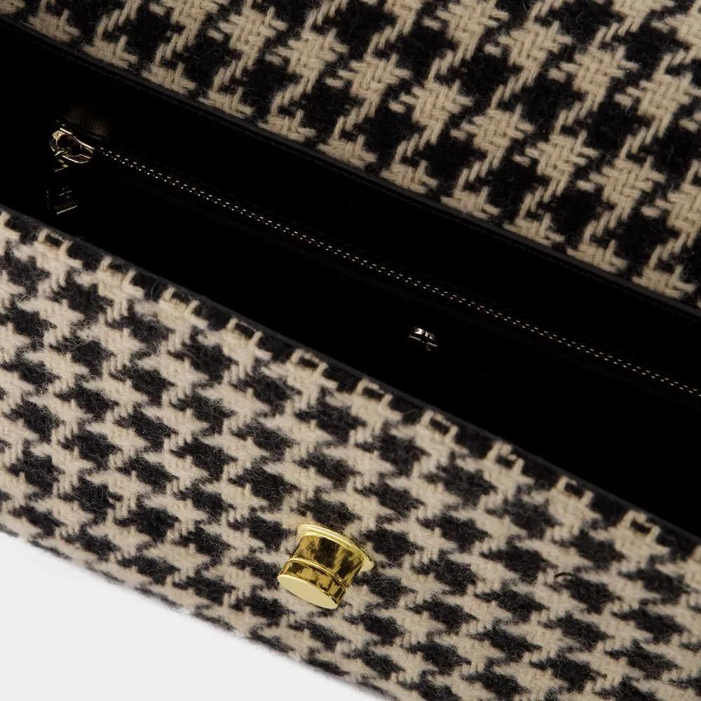 Thumbnail - Anine Bing Crossbody Bags - Nico Bag - Wool - Black - Gr. unisize - in Schwarz - für Damen