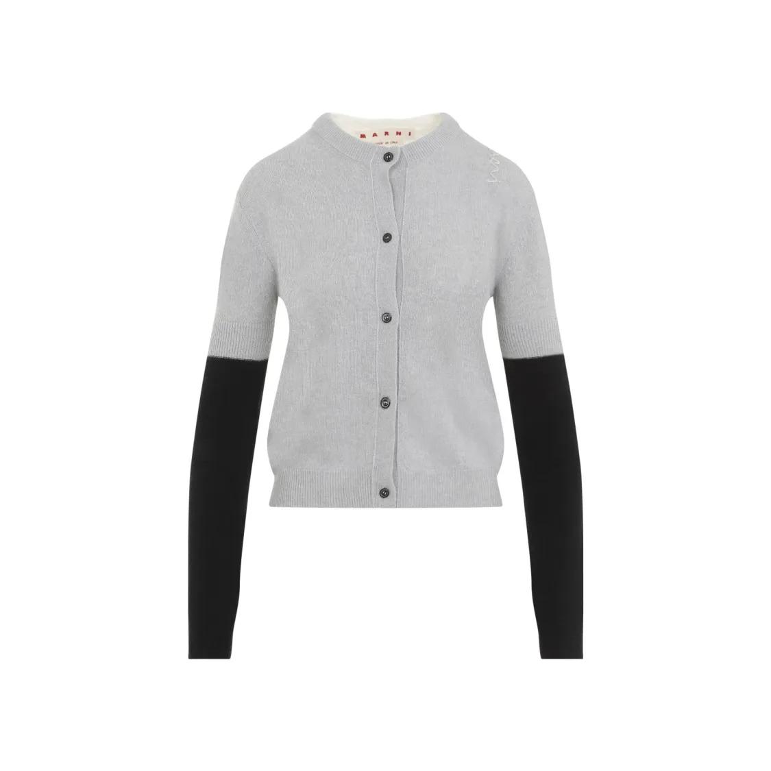 Marni - Virgin Wool Cardigan - Größe 38 - grau