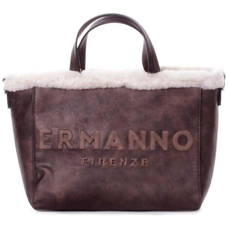Ermanno Scervino Tote Bags Dark Brown braun
