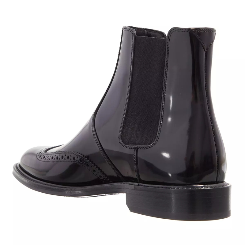 Saint Laurent Chelsea-laarzen Patent Leather Ankle Boots Black(Image 3)