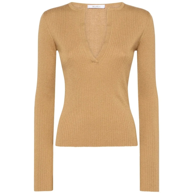 Max Mara T-Shirt Max Mara Urlo Sweater braun