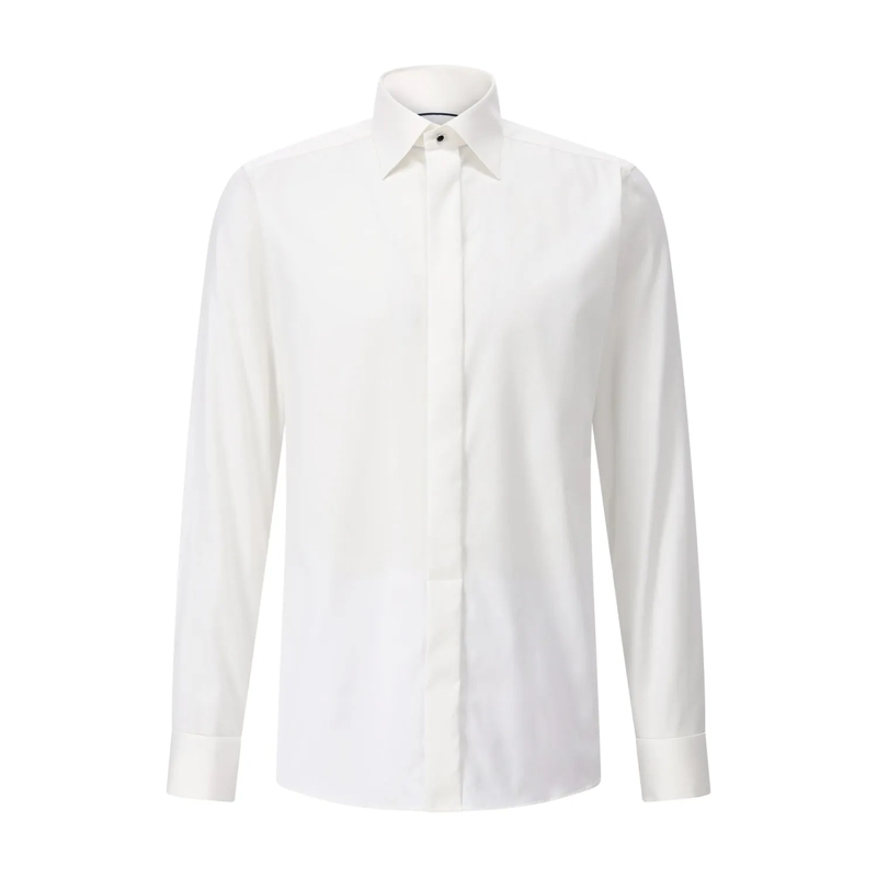 Eton Polo Slim-Fit Twillhemd Creme