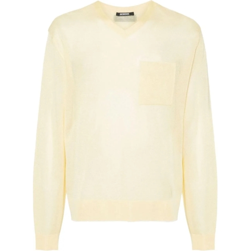 Jacquemus  Sweaters Yellow gelb