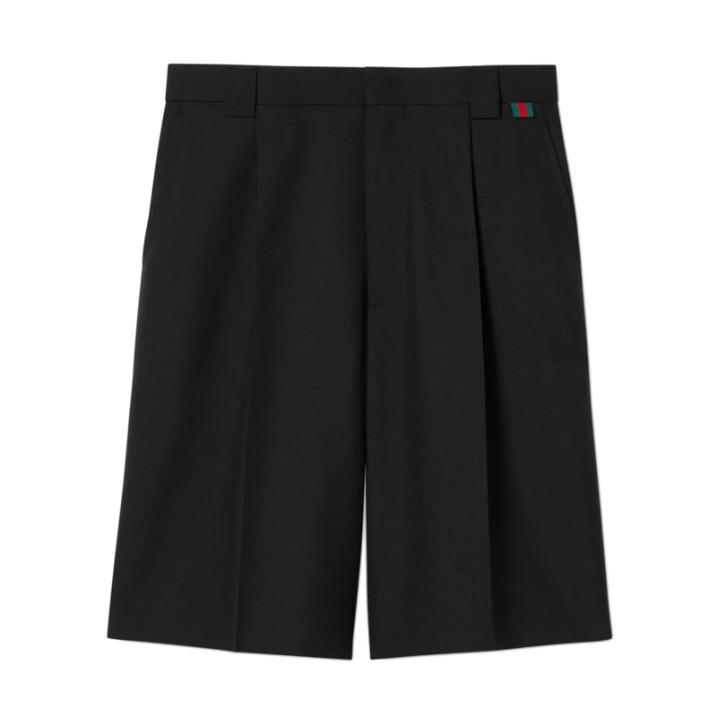Gucci Casual Shorts Fo Short Pant Black