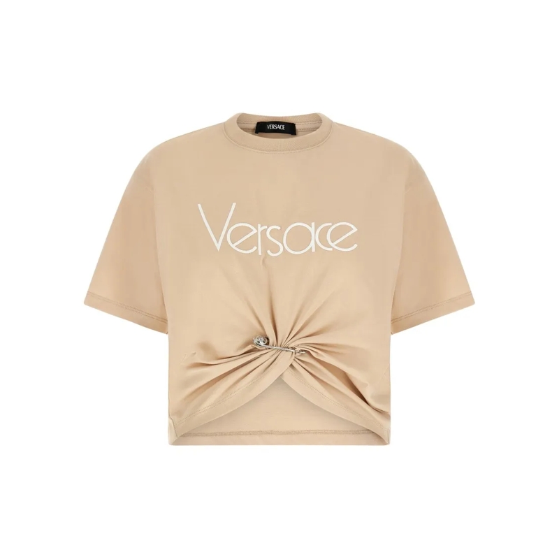 Versace T-Shirt T-Shirts And Polos Powder rose