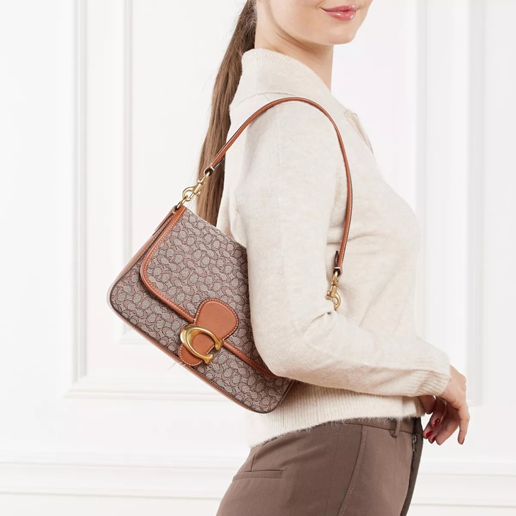 Coach signature tabby shoulder bag hot sale