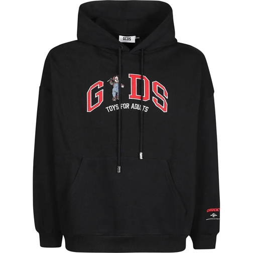 Gcds  Chucky Lounge Logo Sweatshirt Black schwarz