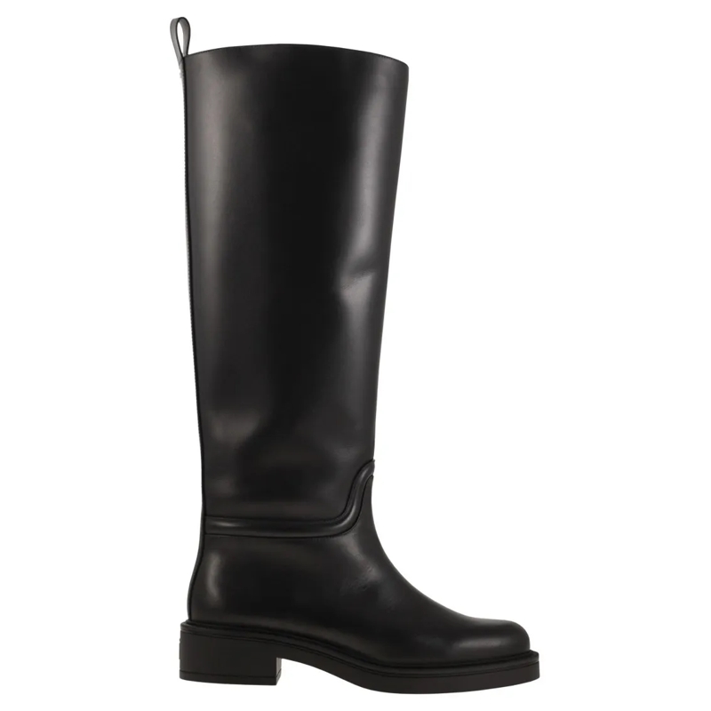 Stuart Weitzman Bottes Celia - Leather Boot Black