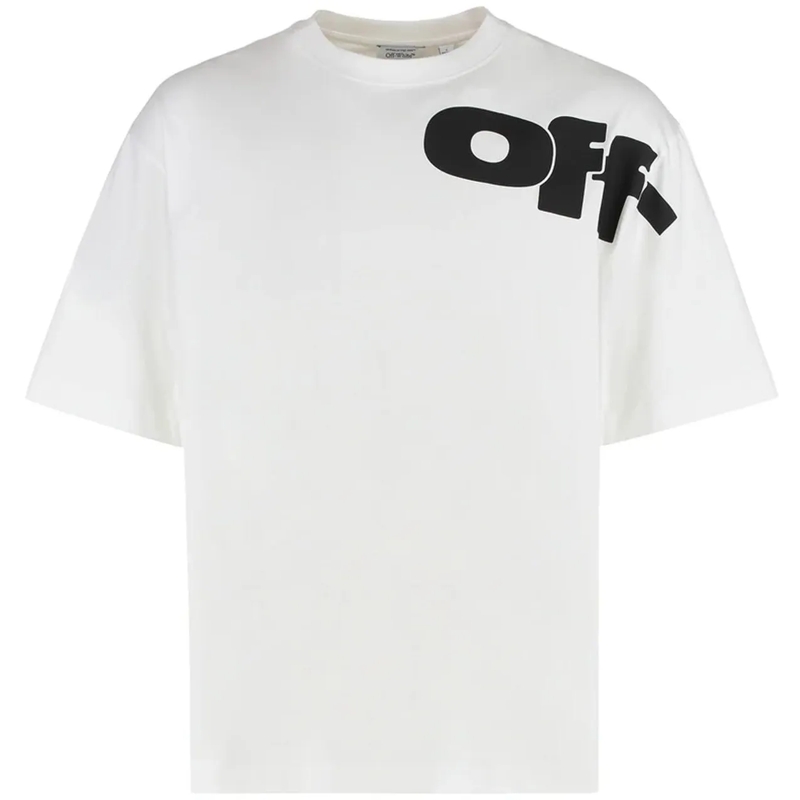 Off-White Legeres Oberteil Off-White Shared logo skate T-shirt weiß