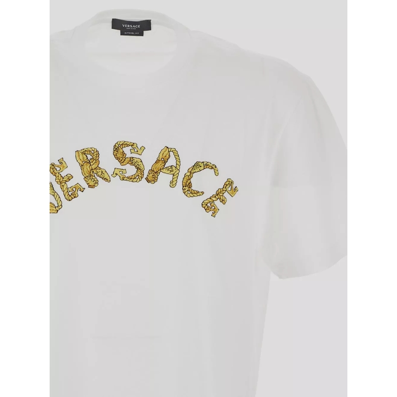 Versace T-shirt T-Shirts And Polos White weiß