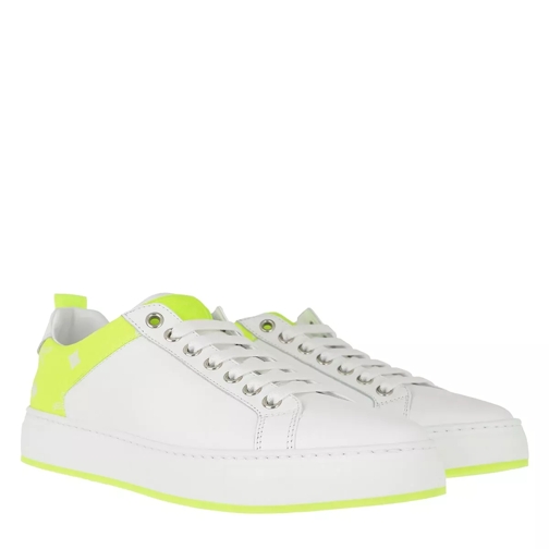 MCM Neon Combi Sneakers White Low-Top Sneaker