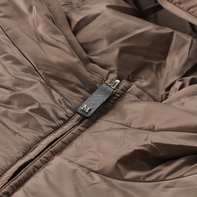 Max Mara Übergangsjacke Wattierte Oversize-Jacke MTC Cleo braun(Image 3)