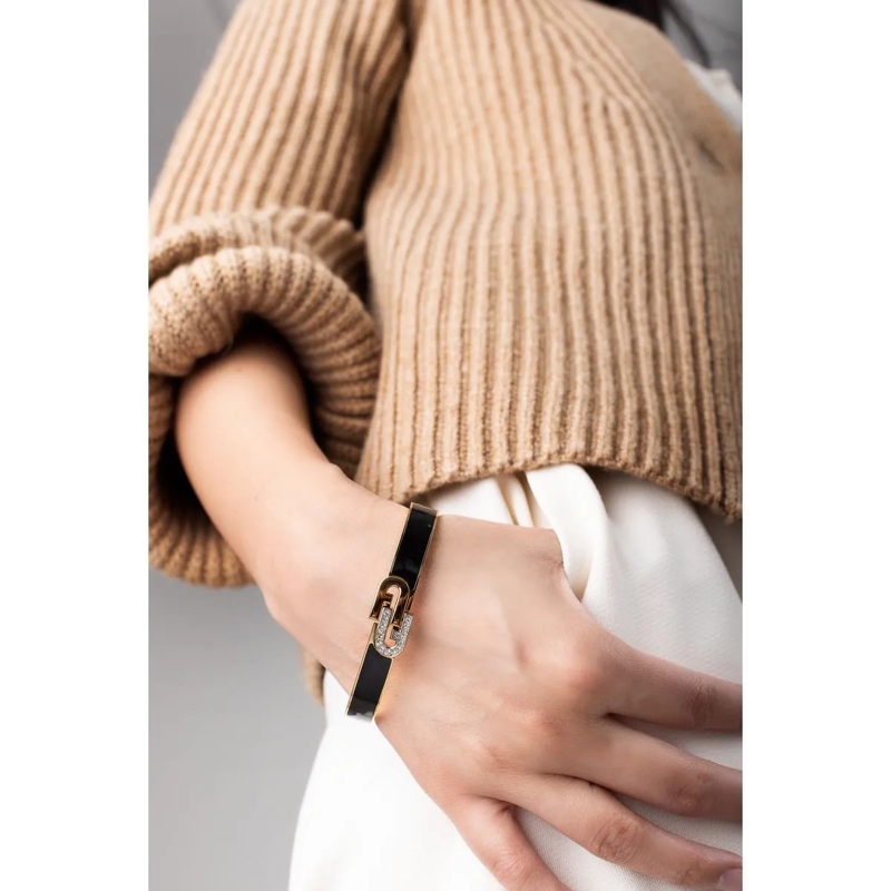 Furla Armreif Armband Furla Arch Double schwarz(Image 2)