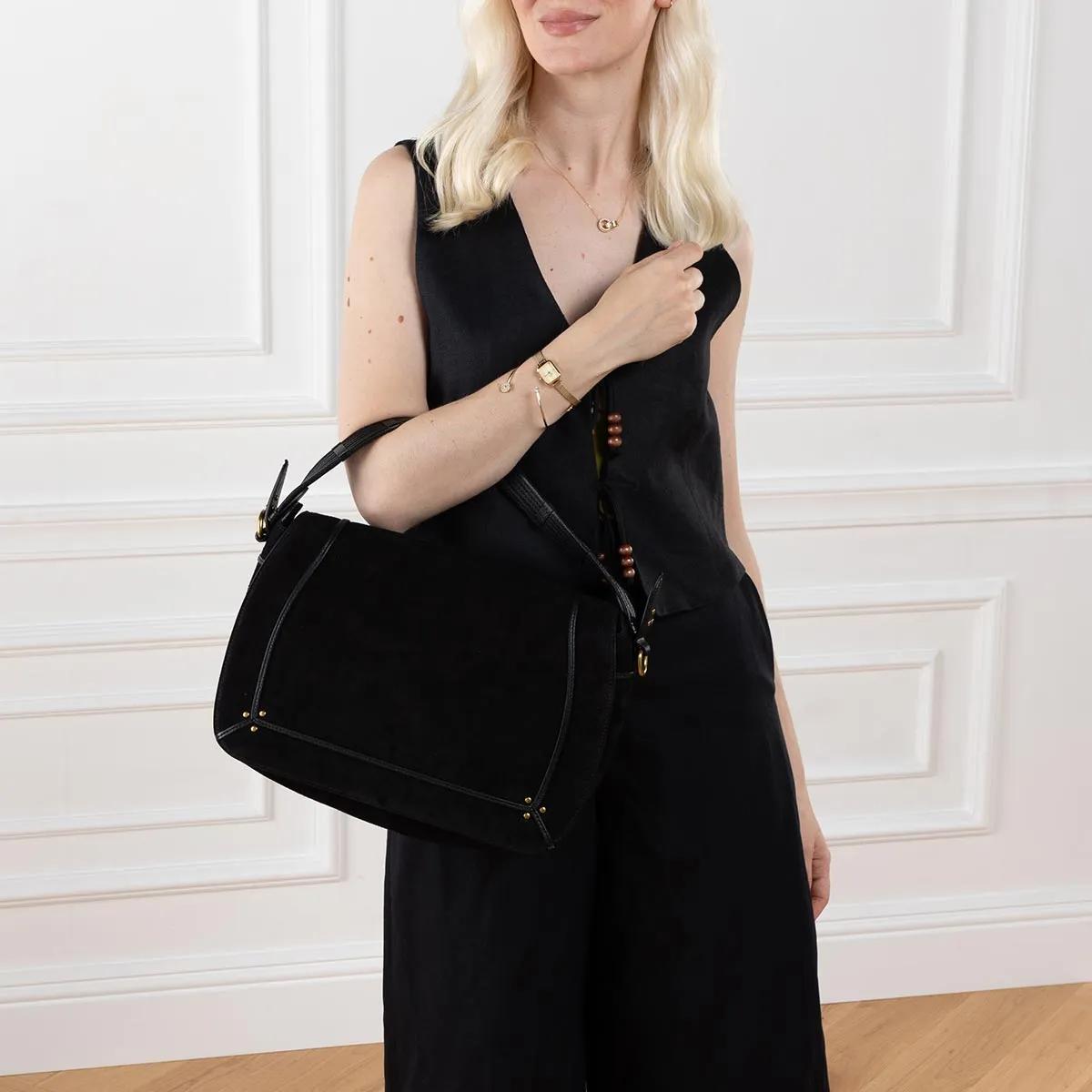 Jerome Dreyfuss Hobo bags Pepito L in zwart