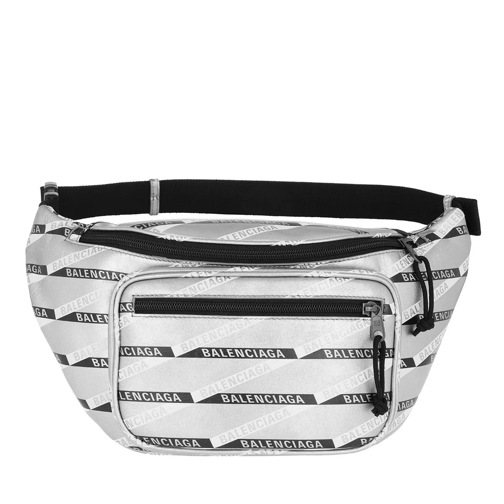 Balenciaga Monogram Explorer Beltpack Argent/Noir Belt Bag