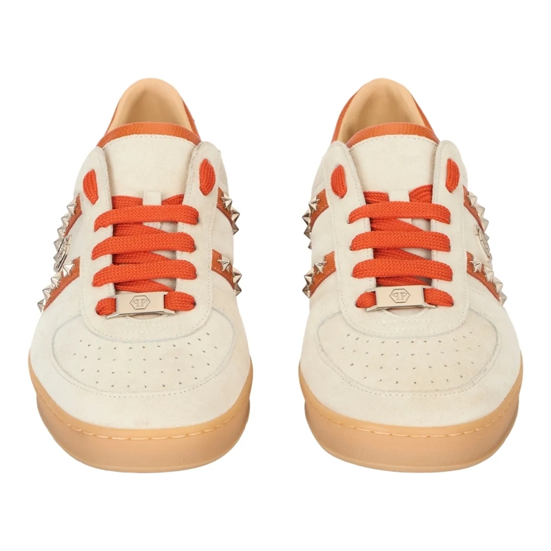 Philipp Plein Low-Top-Sneaker Elegante Einzigartigkeit für Ihre Freizeit mit die beige(Image 2)