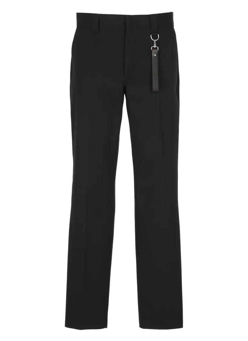 Lanvin - Black Wool Pants - Größe 50 - schwarz