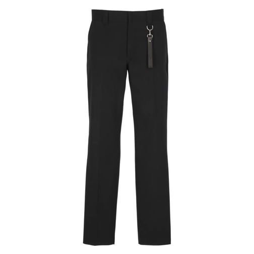 Lanvin Black Wool Pants Black 