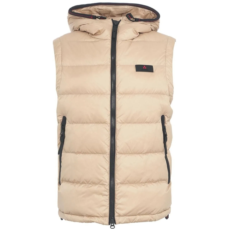 Peuterey  Ripstop down vest 'Donoma' beige