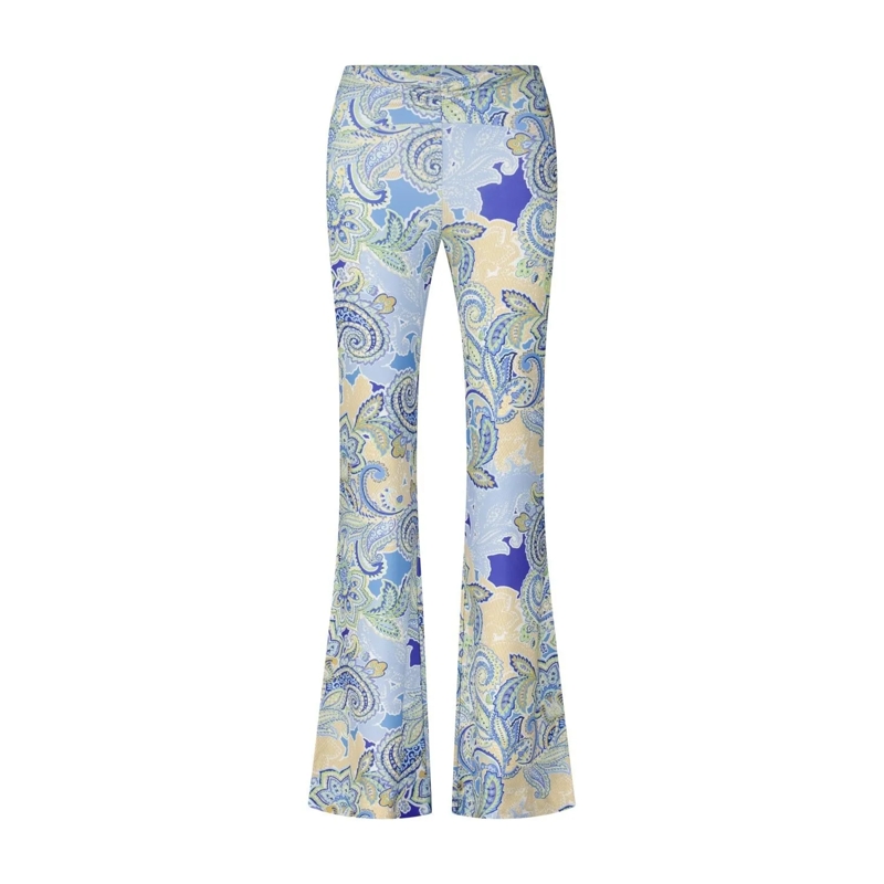 Hale Bob  Hose Opal mit Paisley-Muster Hellblau