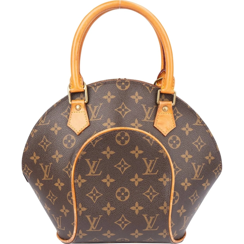 Louis Vuitton Schultertasche Louis Vuitton Canvas Monogram Ellipse PM Handbag braun