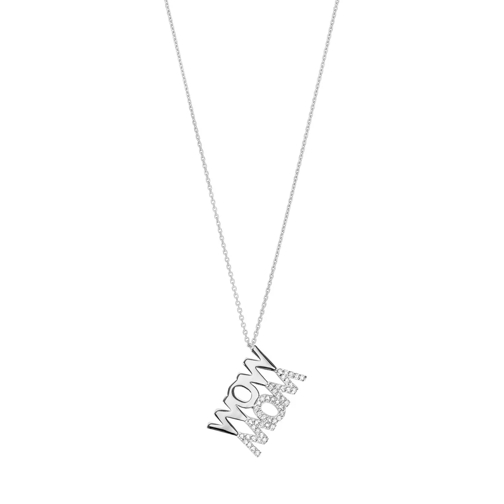 Leaf Necklace Wow Mom Sterling Silver Collier court