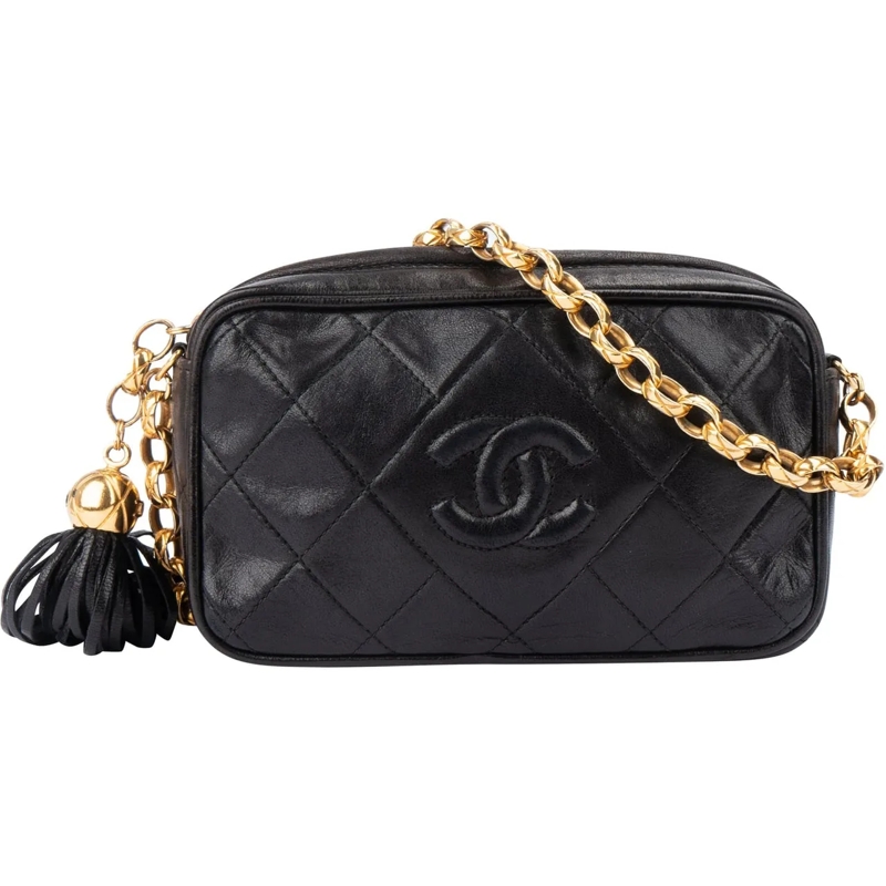 Chanel Sac à bandoulière Chanel Quilted Lambskin CC Mini Camera Crossbody B mehrfarbig