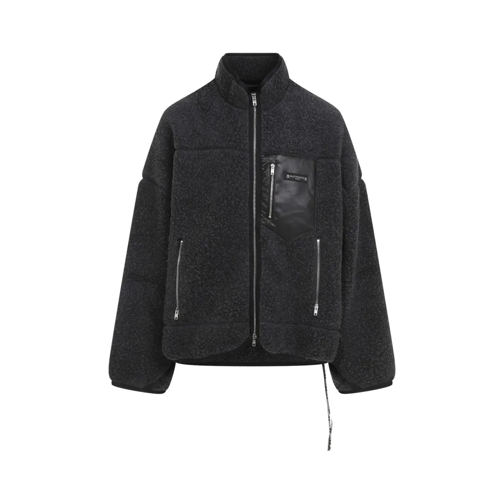 Mastermind World Overgangsjas Cashmere Teddy Jacket Grey