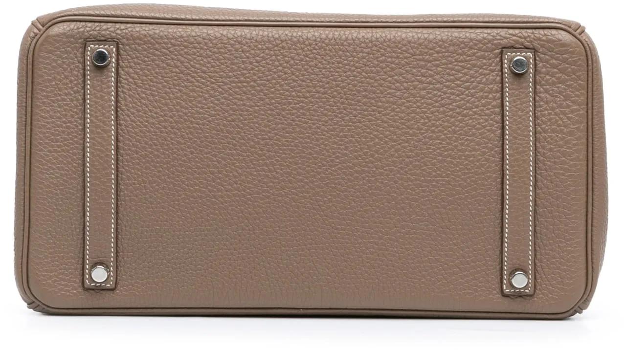 Hermès Totes & shoppers Togo Birkin Retourne 35 in bruin