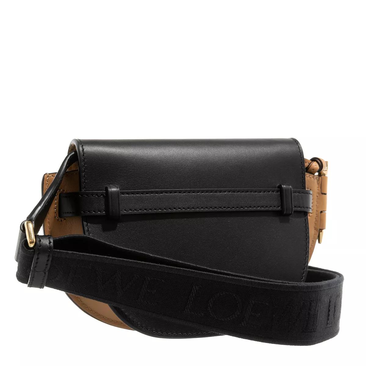 Loewe Crossbody bags Gate Dual Mini Bicolor Bag in bruin