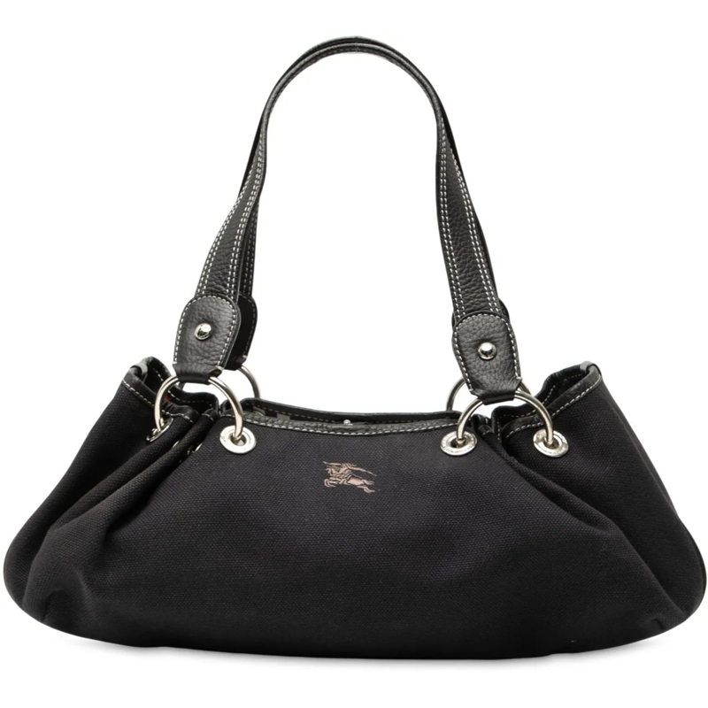 Burberry Schultertasche Canvas Shoulder Bag schwarz