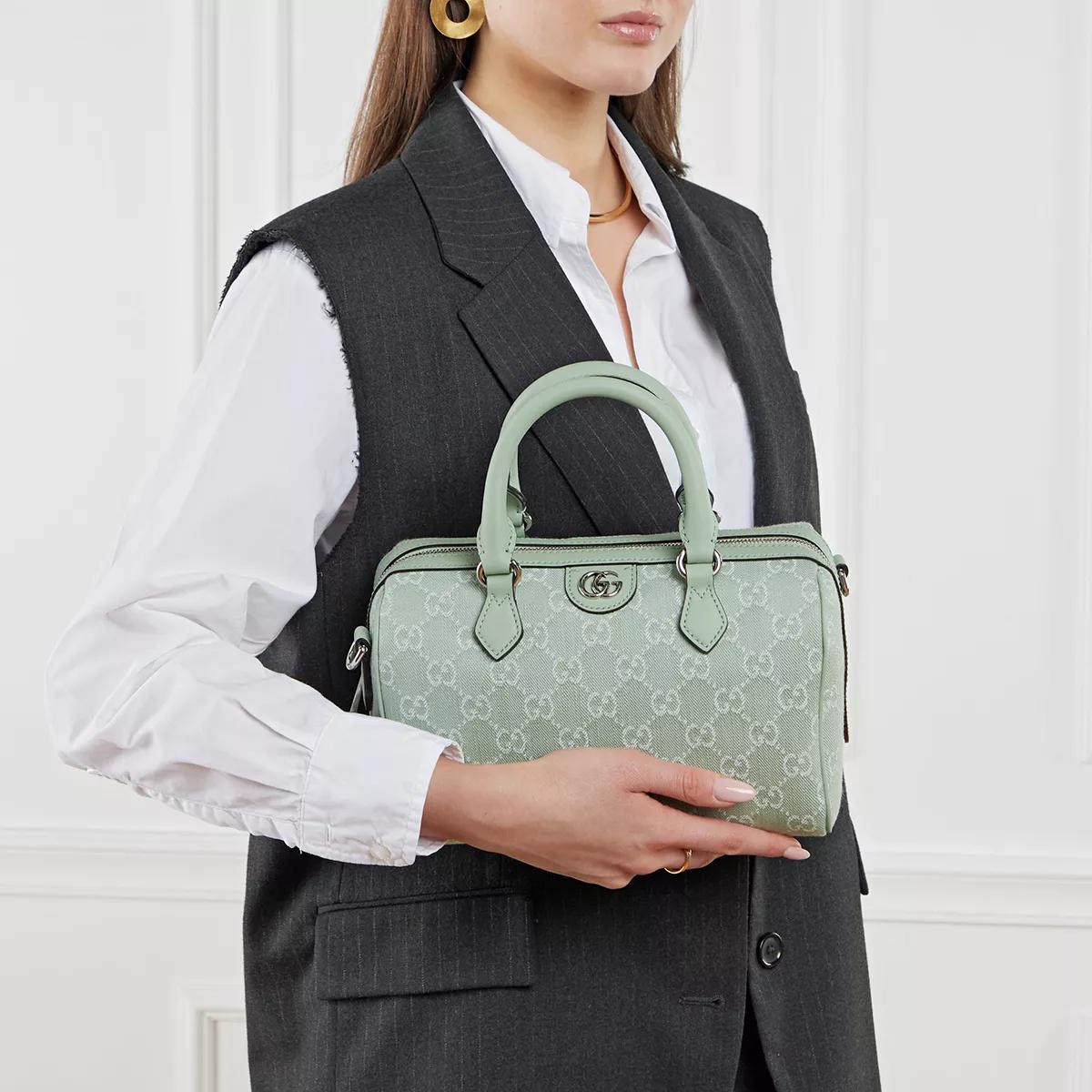 Gucci Satchels Ophidia GG Small Top Handle Bag in groen