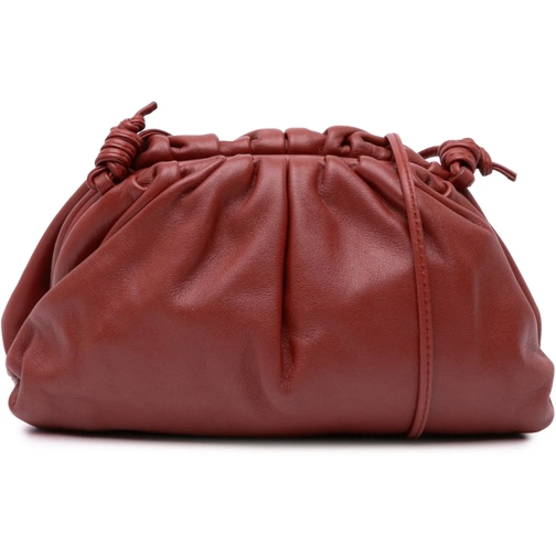 Bottega Veneta Clutch 2012-2024 Lambskin The Mini Pouch rot