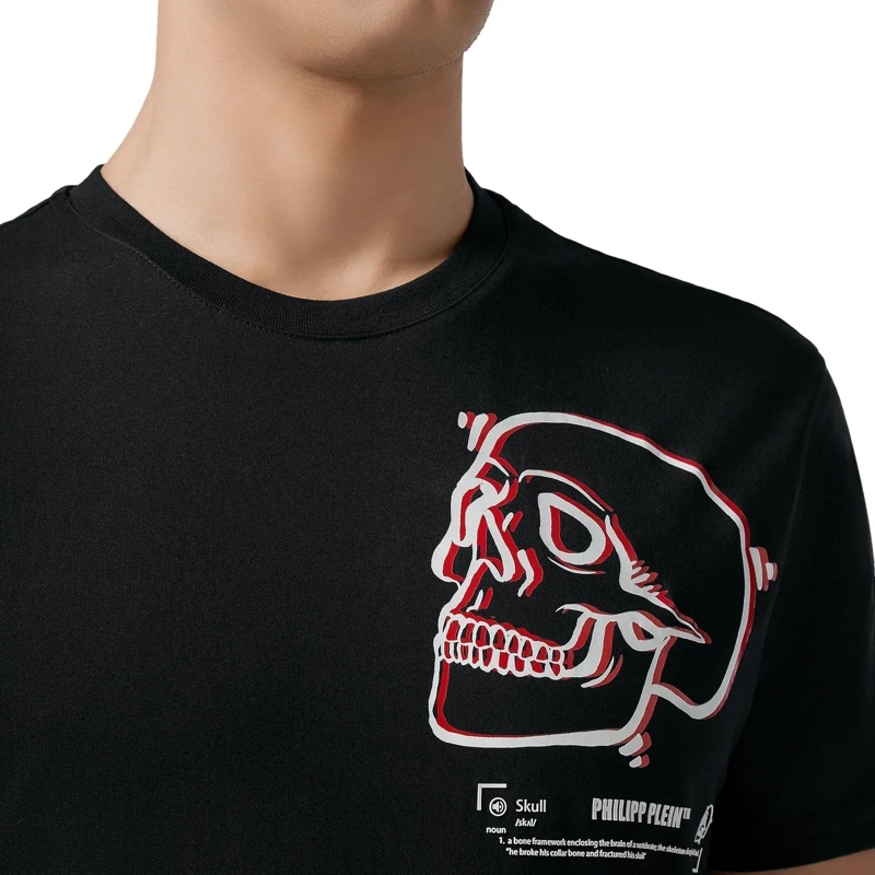 Philipp Plein T-Shirt T-Shirt Rundhalsausschnitt Ss Skull schwarz(Image 5)