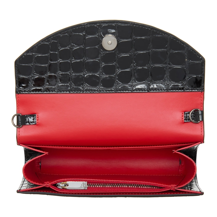 Christian Louboutin Loubi54 Clutch Bag Black Clutch