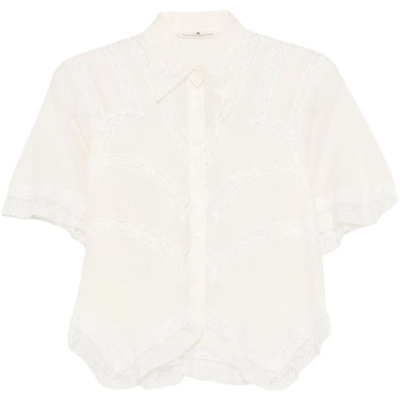 Ermanno Scervino Bluse Shirts White weiß