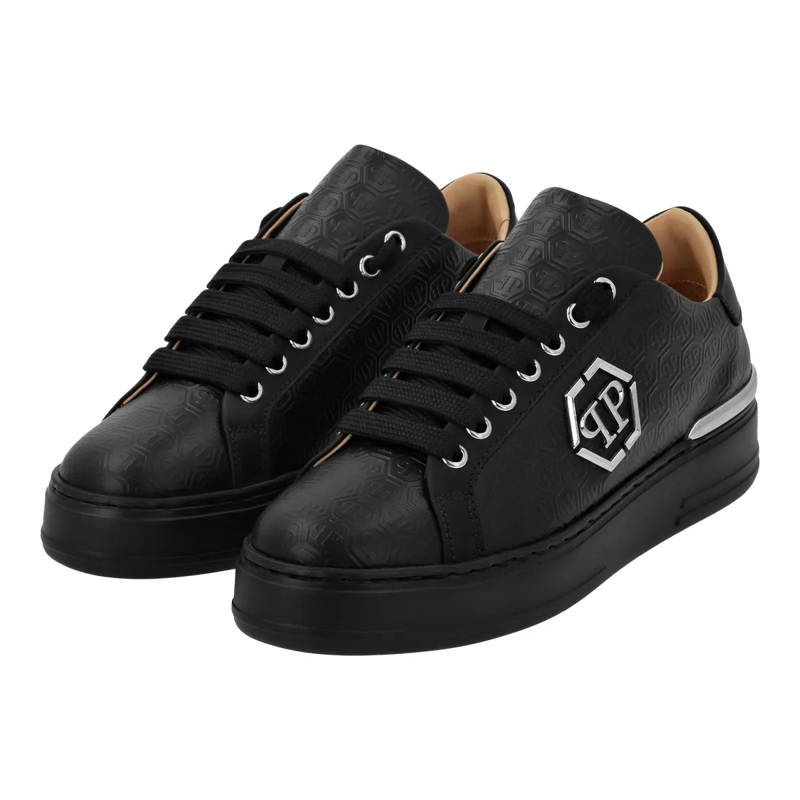 Philipp Plein Low-Top-Sneaker Sneaker Monogram schwarz(Image 2)