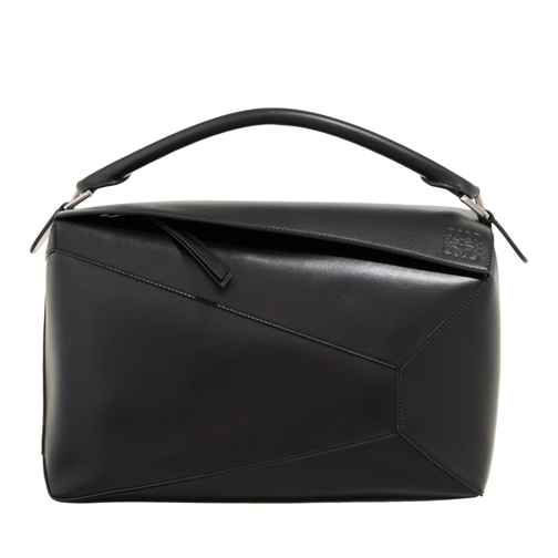 Loewe Puzzle Edge New Large Shoulder Bag Black Sac à bandoulière