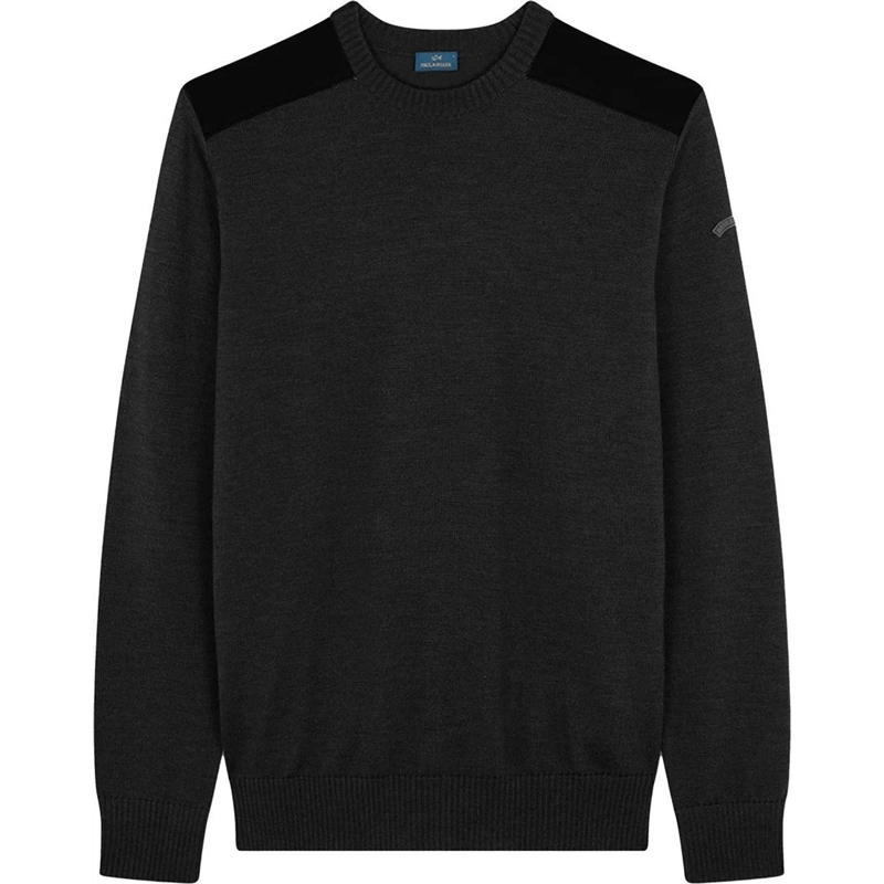 Paul & Shark Pullover Trui ronde hals schwarz