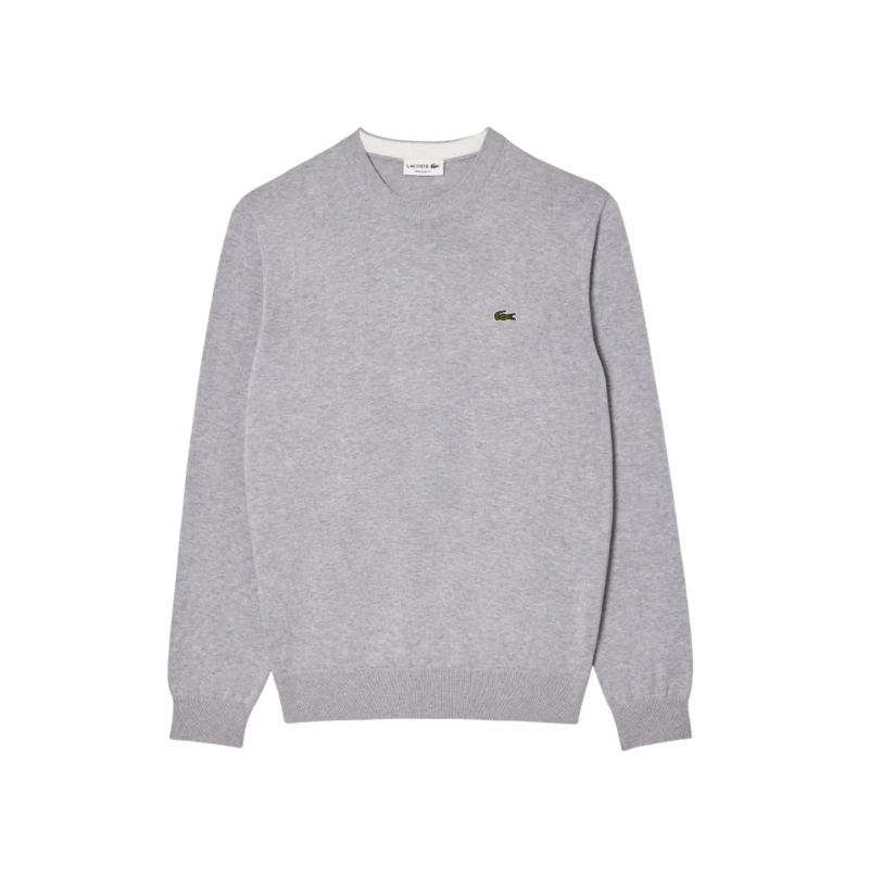 Lacoste  Organic Cotton Grey Pullover Grey