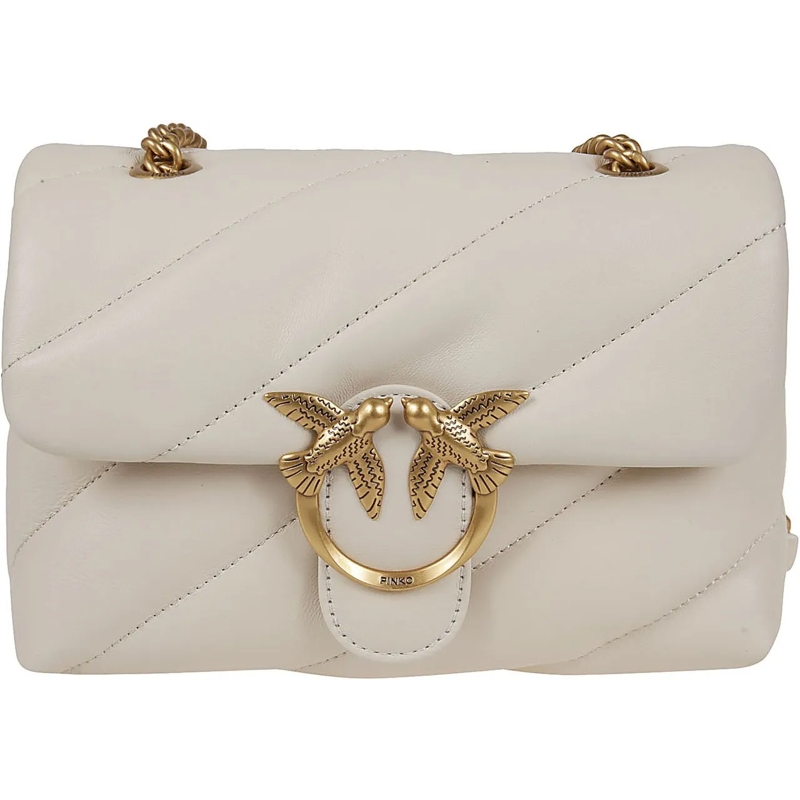 Pinko Fourre-tout PINKO LOVE PUFF MINI CL SHEEP NAPPA weiß