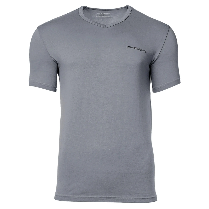 Emporio Armani T-Shirt CORE LOGOBAND 2er Pack grau(Image 2)