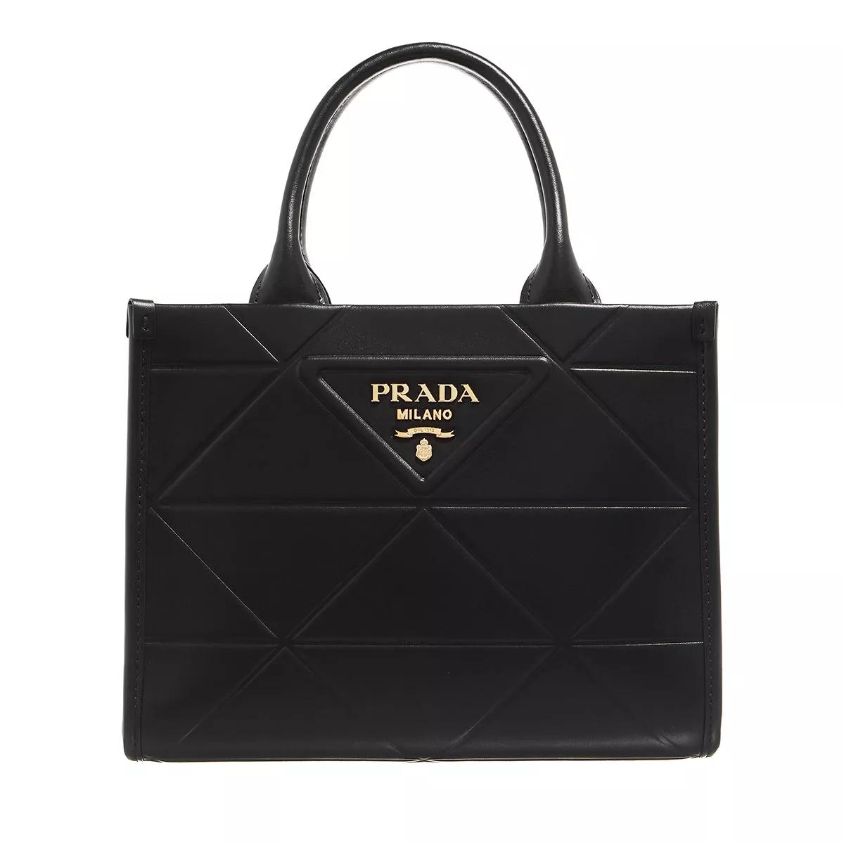 Prada Small Shoulder Bag Black Draagtas