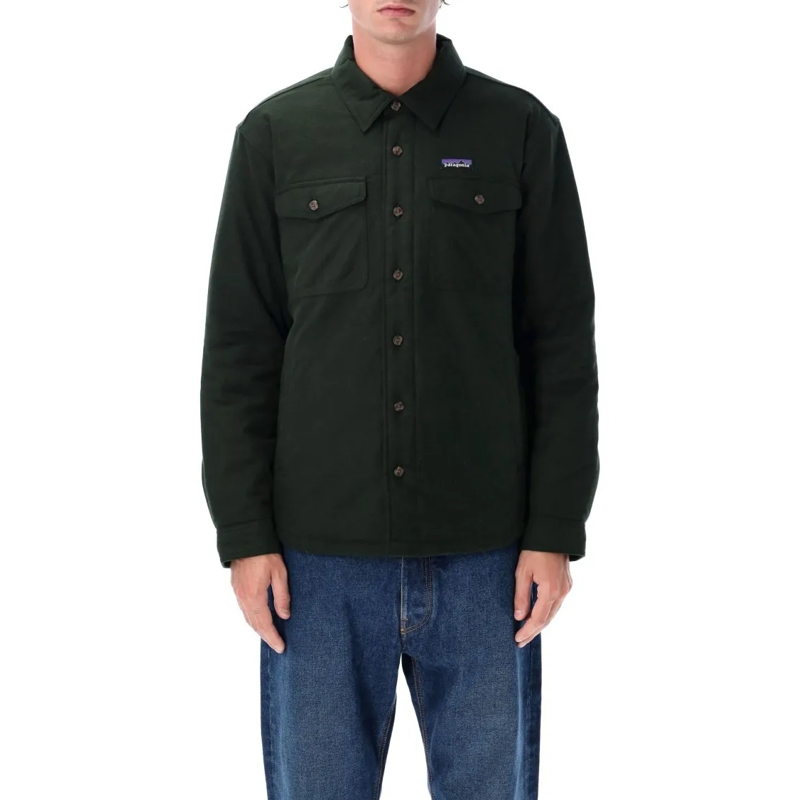PATAGONIA Hemd Fjord Flannel Insulated Shirt Black
