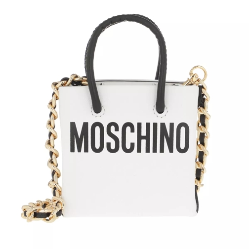 Moschino Crossbody Bag Fantasia Bianco Mikrotasche