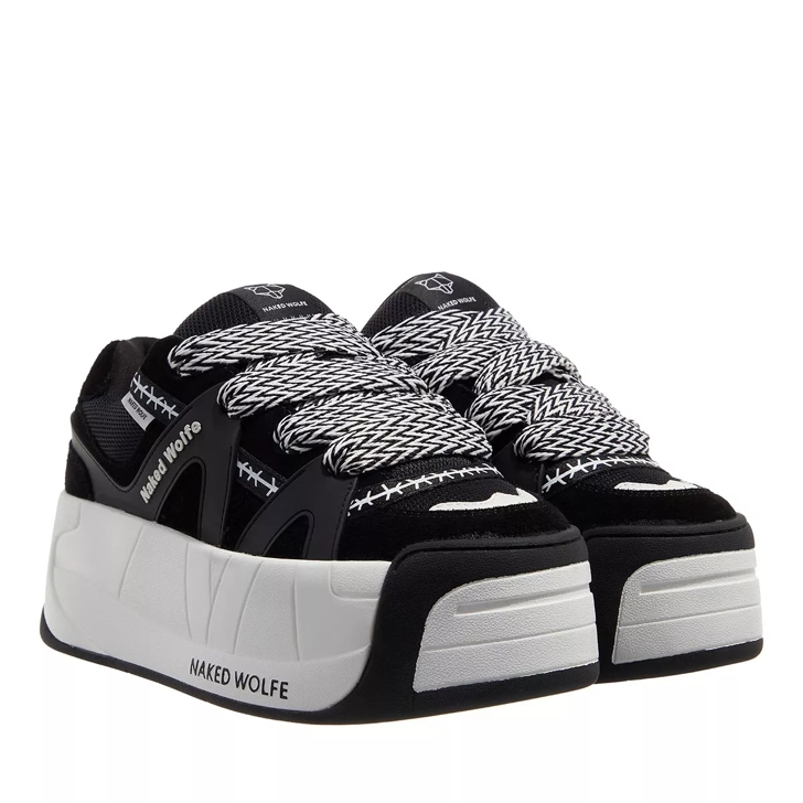 Naked Wolfe Slider Black | Platform Sneaker