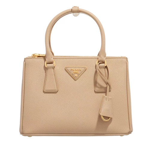 Prada Galleria Mini Handbag Saffiano Lux Rose Tote