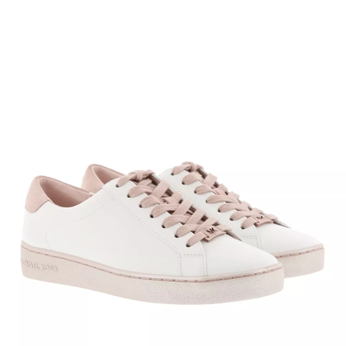 MICHAEL Michael Kors Irving Lace Up Sneaker Optic White/Soft Pink           lage-top sneaker