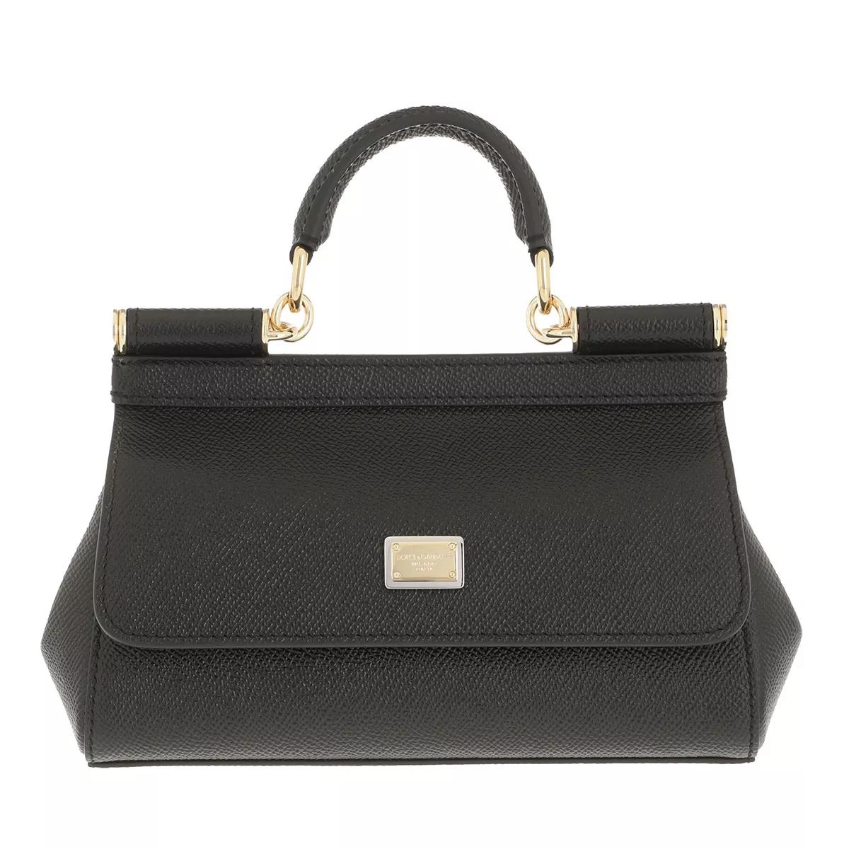 Dolce&Gabbana Satchels - Sicily With Handle Shoulder Strap - Gr. unisize - in Schwarz - für Damen